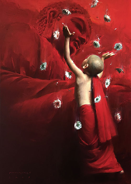 Paintings of Artist Pramod Kurlekar